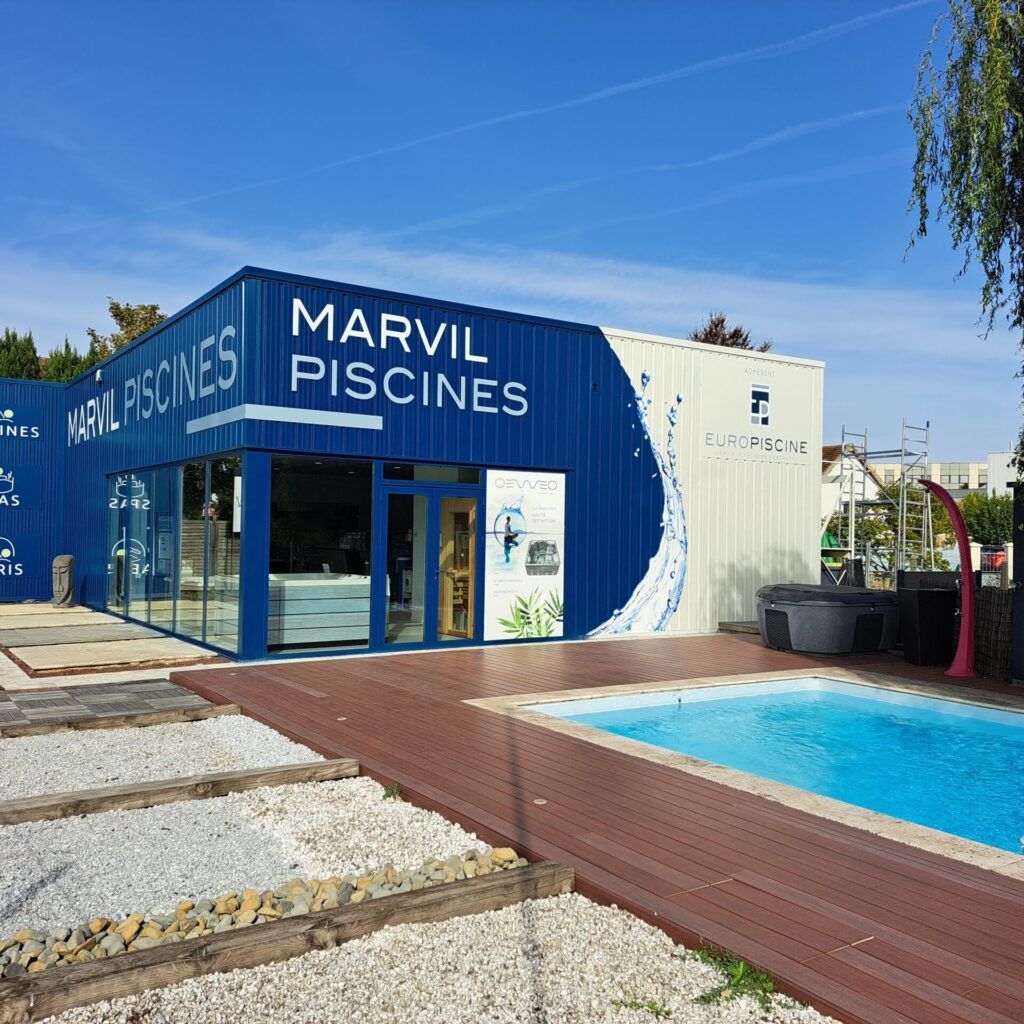 Nouveau showroom Marvil Piscines à Sens