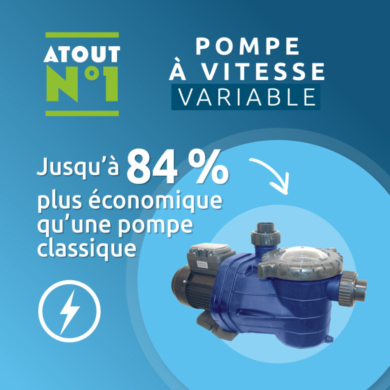 Jusqu'à 84 % d'économie d'électricité : la pompe à vitesse variable EuroPiscine - Ma piscine écoresponsable EuroPiscine